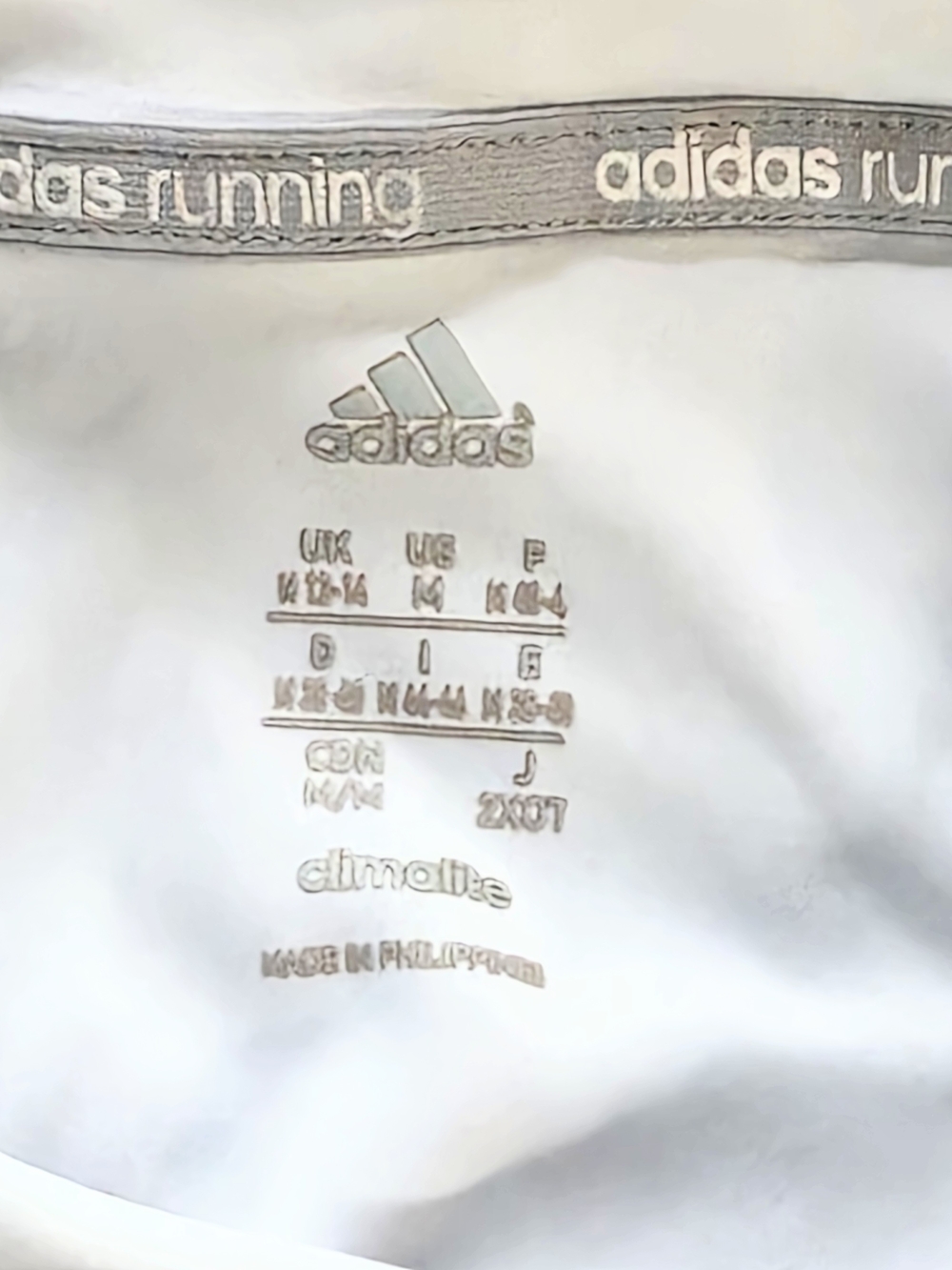 Adidas ClimaLite AKTIV Against Cancer Hooded Running Top Black White Gray L - Picture 8 of 15